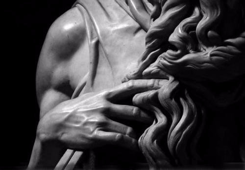 学美术的你认识你画的石膏吗每天认识一尊石膏像摩西米开朗基罗