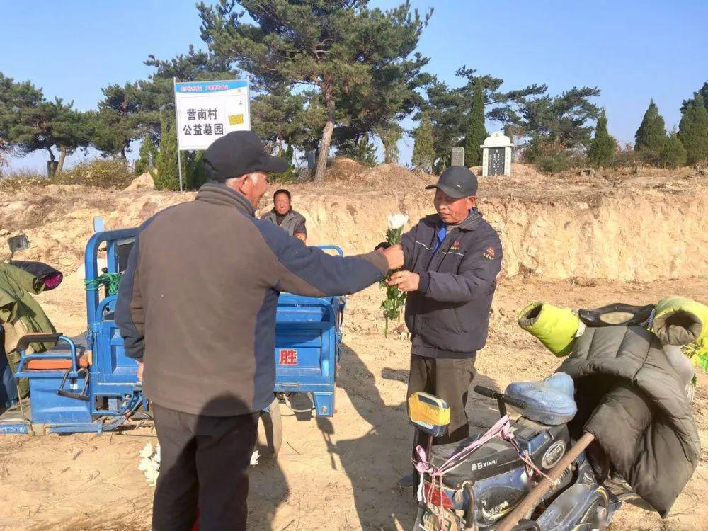 新時代文明實踐文登營鎮文明祭祀綠色追思防患未燃別樣清明一樣情