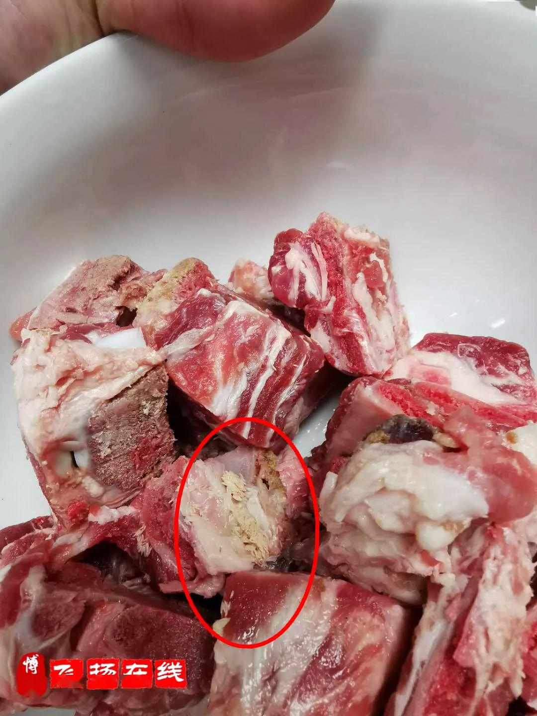 慎入博白一微友买到有虫卵的食物让人发麻
