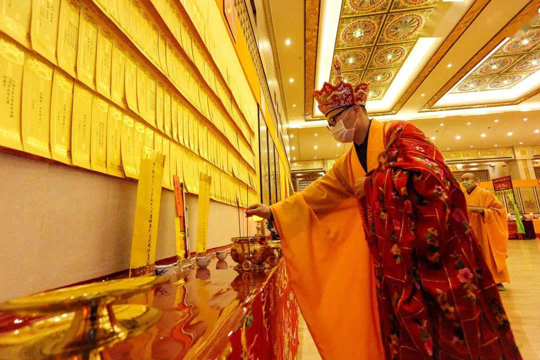 清明水陆法会功德圆满愿佛光注照六道众生同沐佛恩