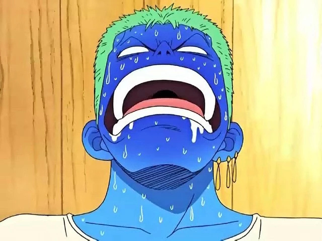 原创索隆10大经典中二表情海贼王又少了一个严肃的男人