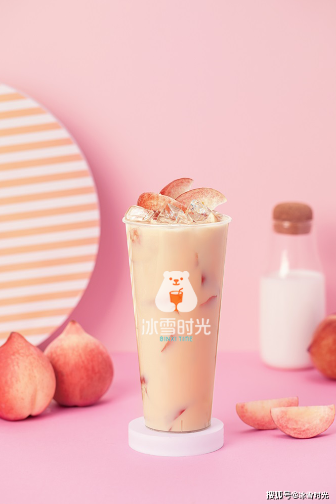 春风十里不如来冰雪时光畅饮桃桃季_奶茶