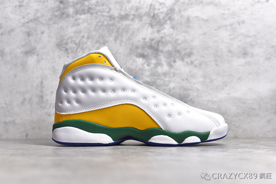 aj13乔丹airjordan13playgroundgs橙黄鸳鸯撞色球鞋