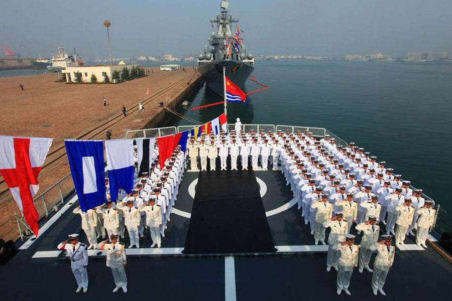 随着中国的国际地位越来越高,海军实力越来越强大,对世界
