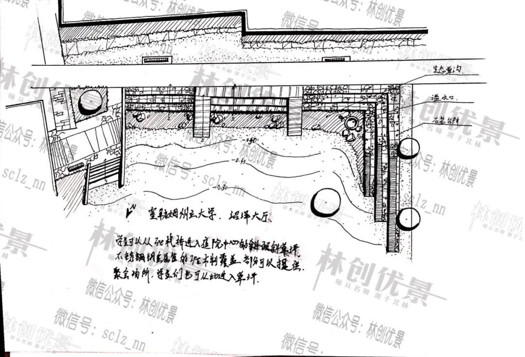 春季园设周末班课堂纪实景观界当红小生lid到底是什么雨水花园在快题