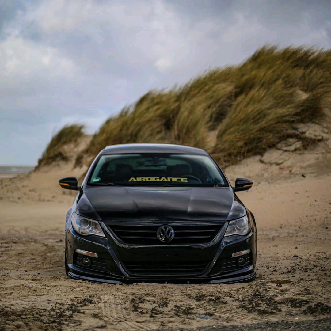 大众cc黑武士,车主竟然还是个姑娘?