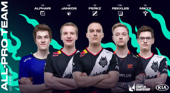 kaiser 2020lcs春季赛最佳阵容: 最佳一阵: top:c9.licorice jug:c9.