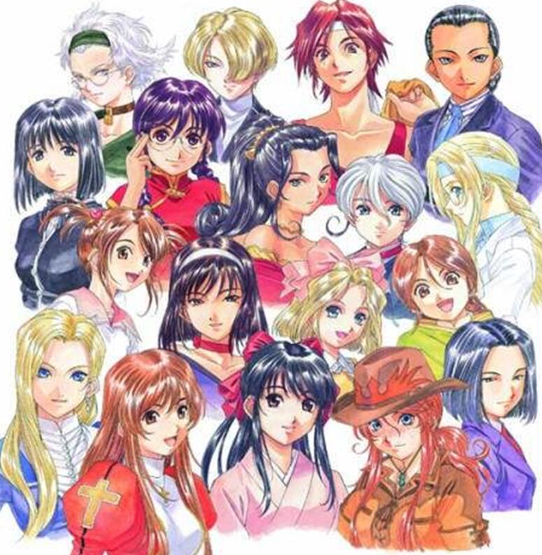 原创新樱花大战人设偷懒都是锥子脸偶像不是这么做的啊