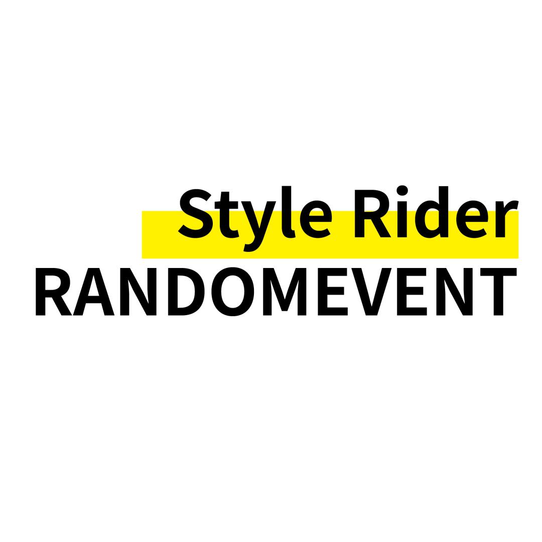 style rider randomevent 鞋款整体以黑色示人,再配上深灰色的麂皮