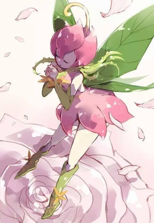 花仙兽不仅外表像是人类少女,心性也如人类少女一样,善良调皮,偶尔有