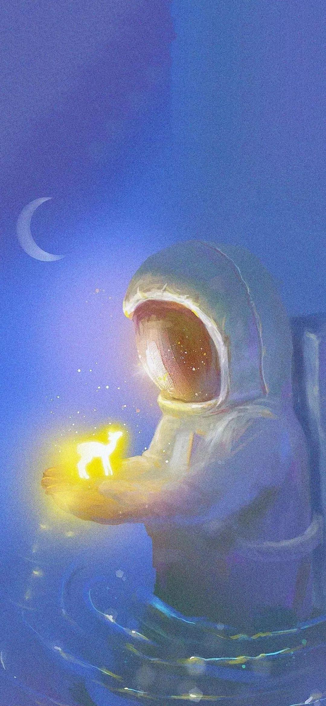 超火的宇航员壁纸孤独且美丽