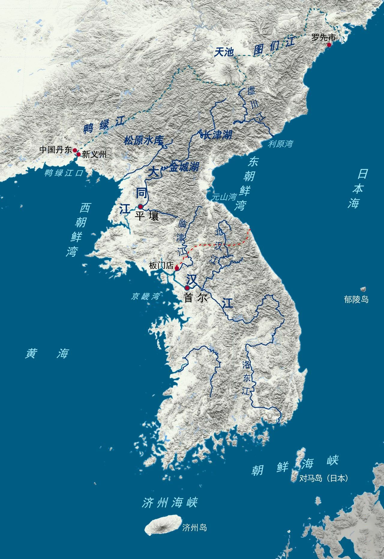 韩国汉江流域图片