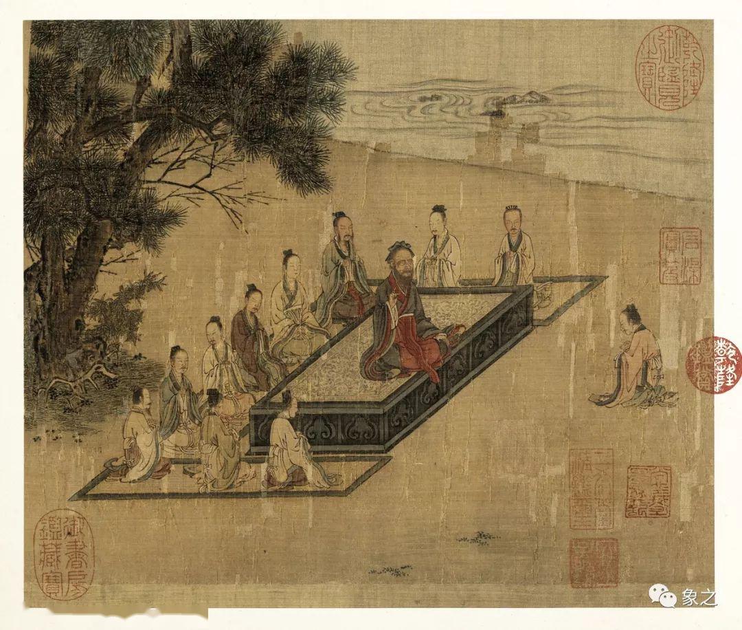 教导女性的艺术——女孝经图_绘画