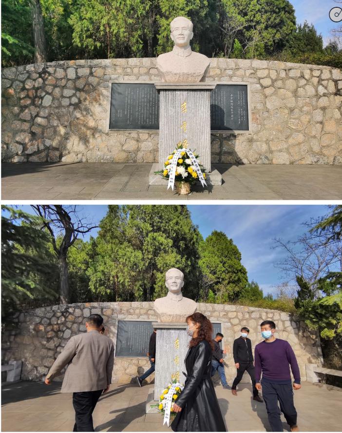 李雪峰同志塑像袁子钦将军塑像韦杰将军塑像刘建勋同志塑像陶鲁笳同志