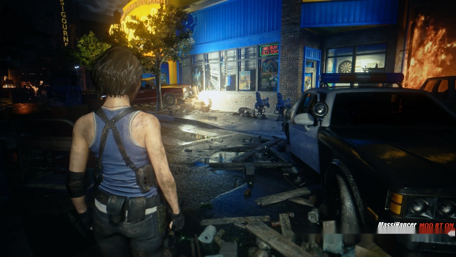 生化危机3重制版光追mod演示光影效果改善