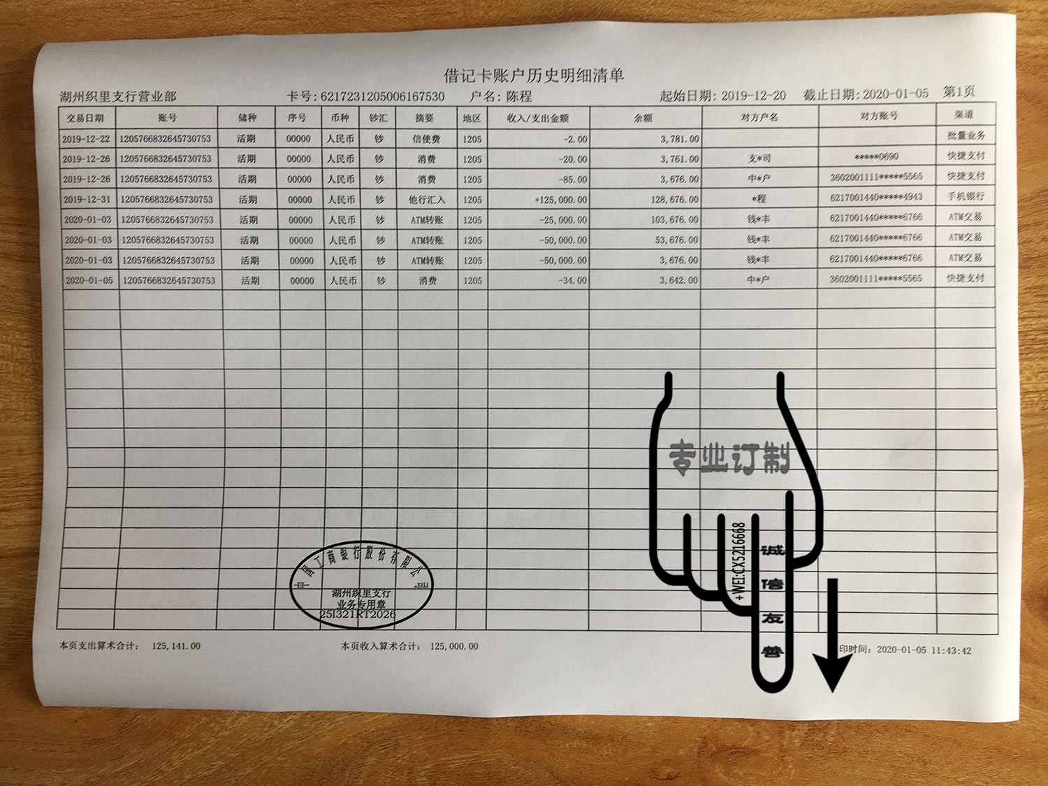 厦门定做个人流水 来自搜狐网