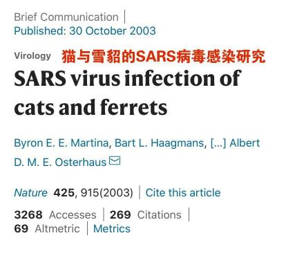 研究团队亲自辟谣：“14.7%的猫感染新冠病毒”是误导！