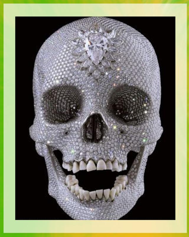 天价骷髅头艺术品你见过么,你不可不知的那些作品