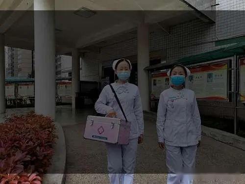 护士上门服务,宝鸡蔡家坡医院"医护到家"太贴心了