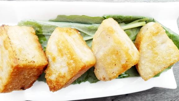 福建传统早点三角糕不揉面不发面外酥里糯美味可口