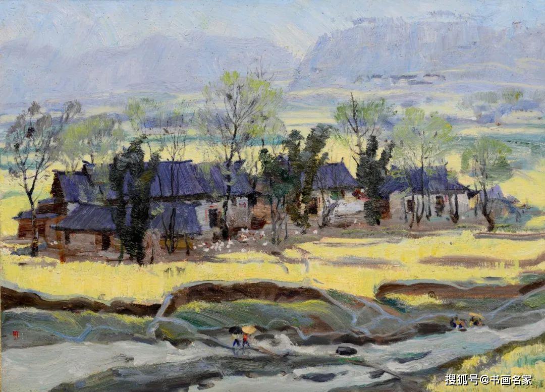 「艺术中国」——田克盛早期写生作品鉴赏_油画