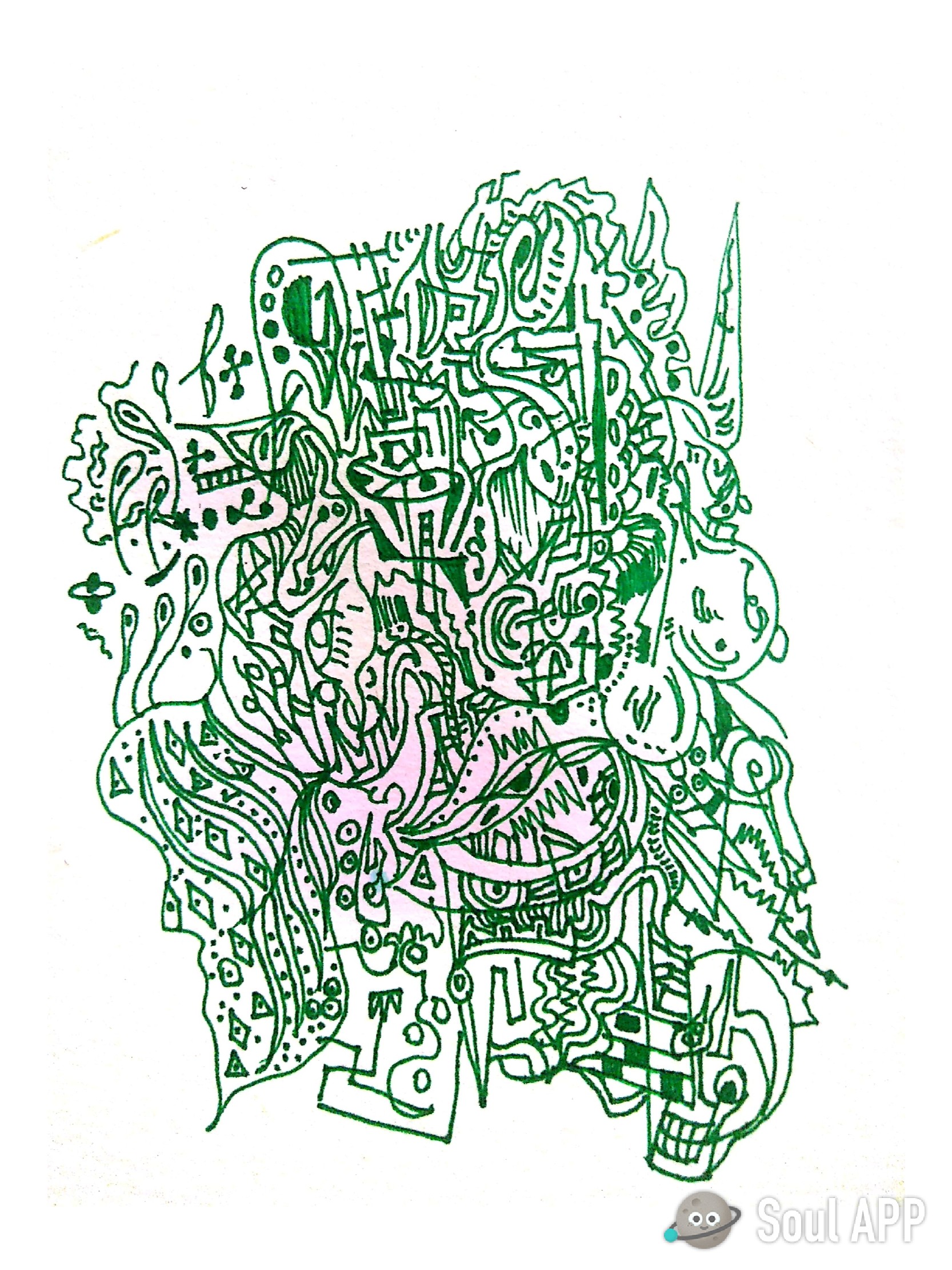 点线抽象绘画联展