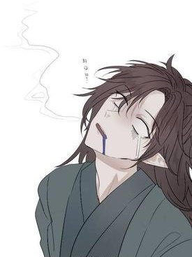 戚容的嘴非常讨打,花城没少打他,一般都是谢怜和花城一起"欺负"戚容