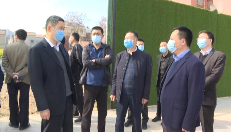淮阳区长王毅带队调研国家卫生城市创建和高三复学准备工作