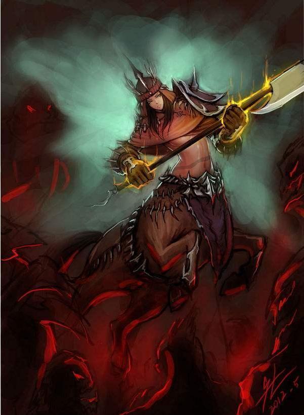 【趣赢竞技】dota2职业赛场大火的3号位英雄:人马应该怎么样玩_技能