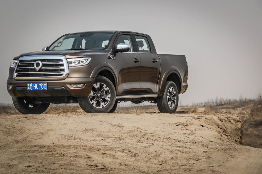 试驾将军令长城炮乘用版20t四驱运动版