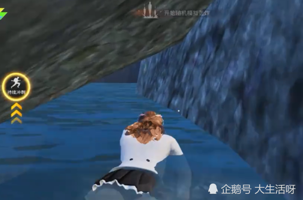 和平精英:海岛地图隐藏着水下防空洞,空间很大,适合苟分的好地方!