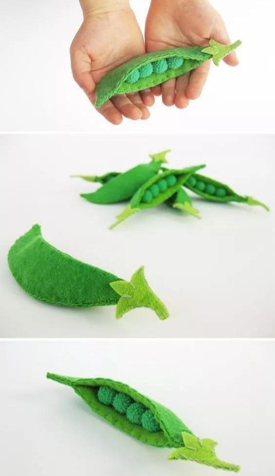手工缝制布艺蔬菜教程图片