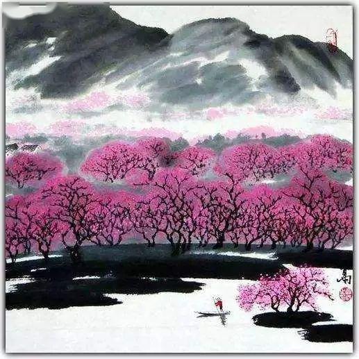 中虚构了一个与世隔绝的地方名叫桃花源,他笔下的桃花源"忽逢桃花林
