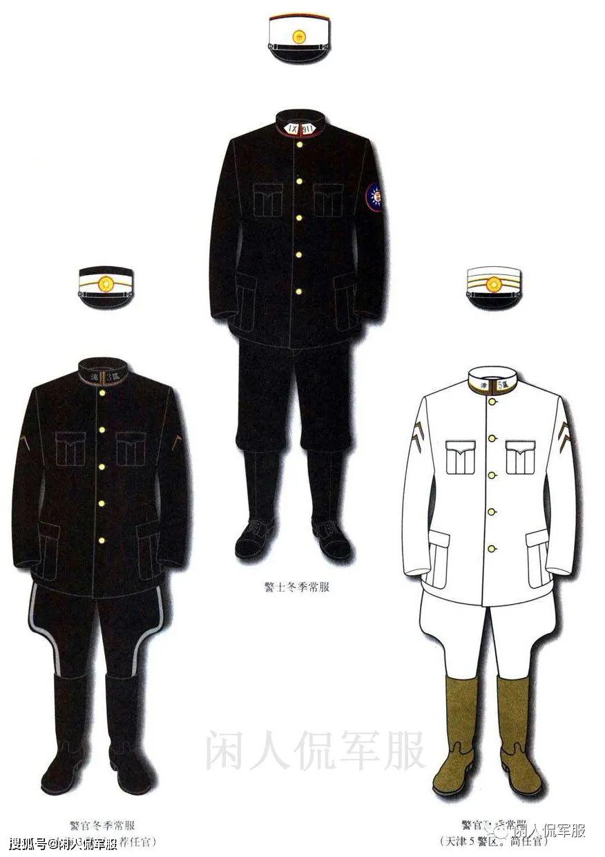 历代中国警服图片