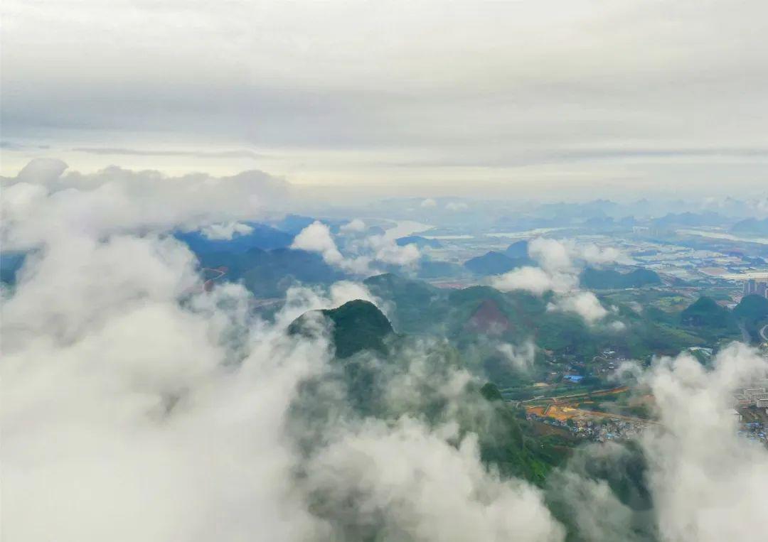 大疆柳州飞行旅古亭山顶飞行记录