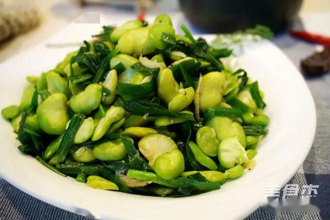 蚕豆炒韭菜:家乡味太浓,太重,太有味,半两酒下咽的父亲,竟然满眼泪光