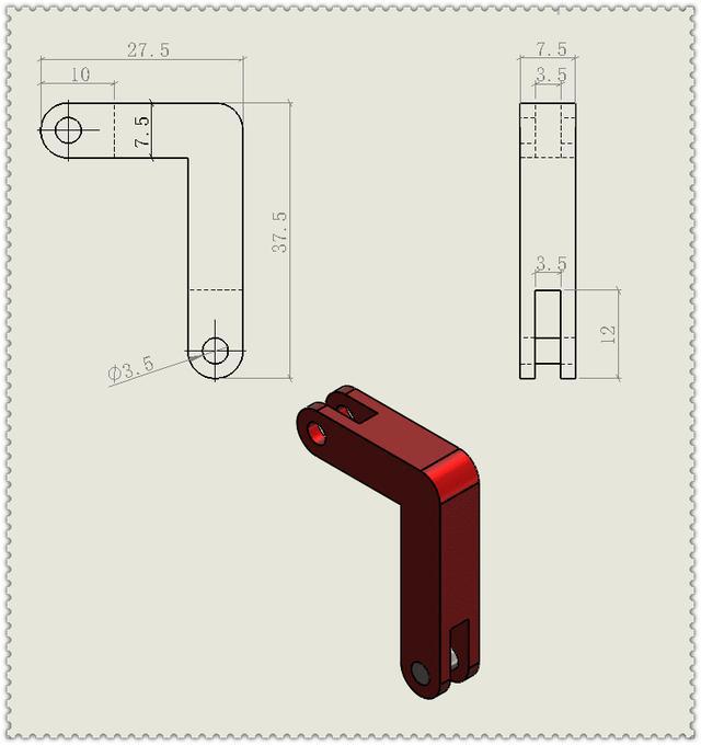 用solidworks画一个凸轮运动机构,此图有些类似于气门结构_零件