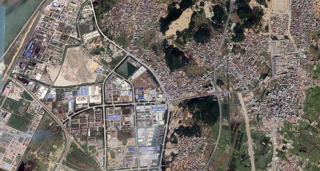 福清市江阴镇卫星地图图片