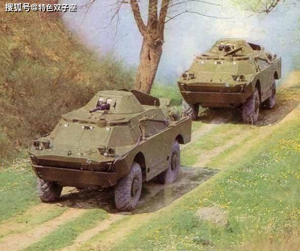 吃鸡中的装甲车"brdm-2装甲侦查车