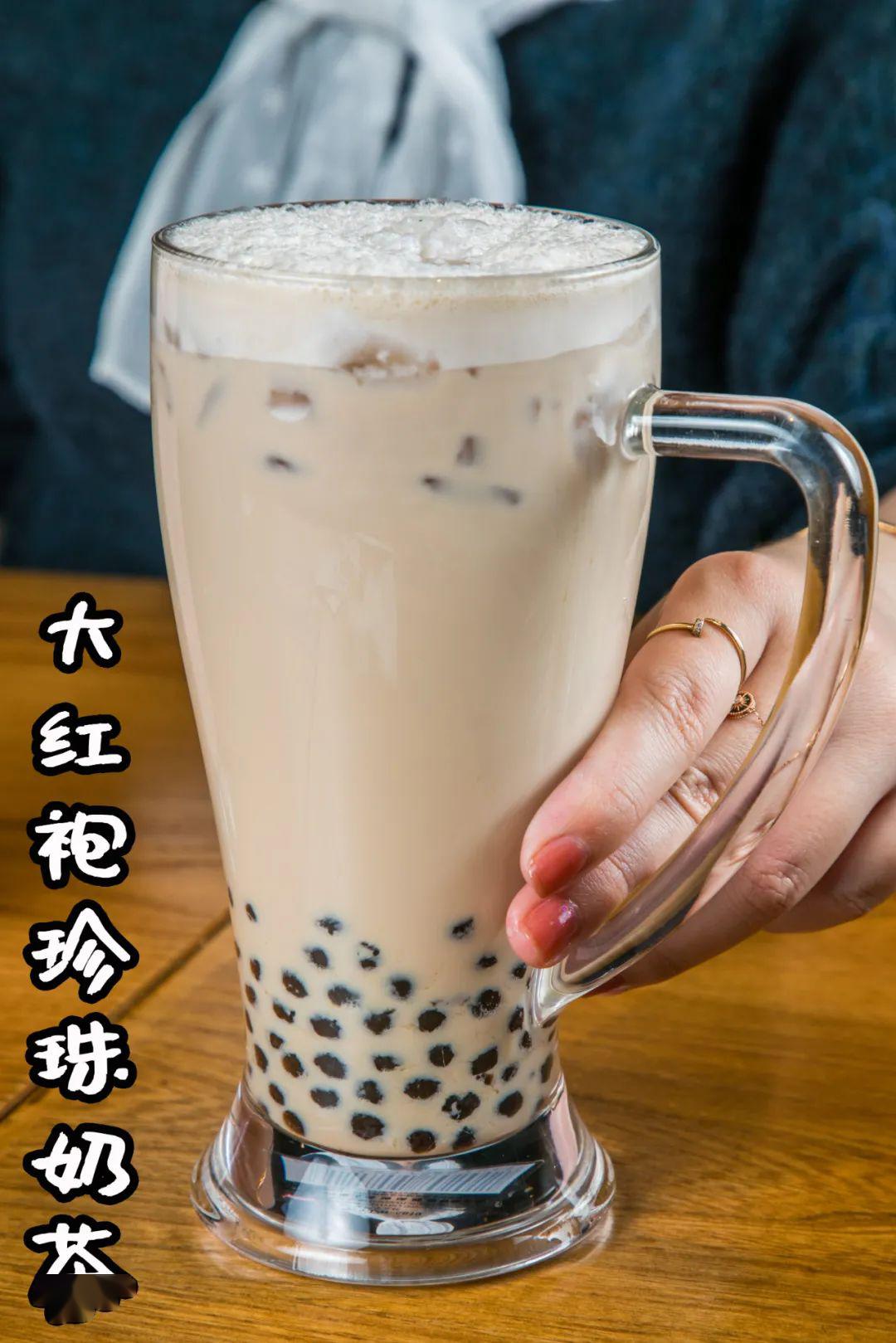 好想你,香浓的大红袍珍珠奶茶part two···那这份幸福就可以翻倍咯