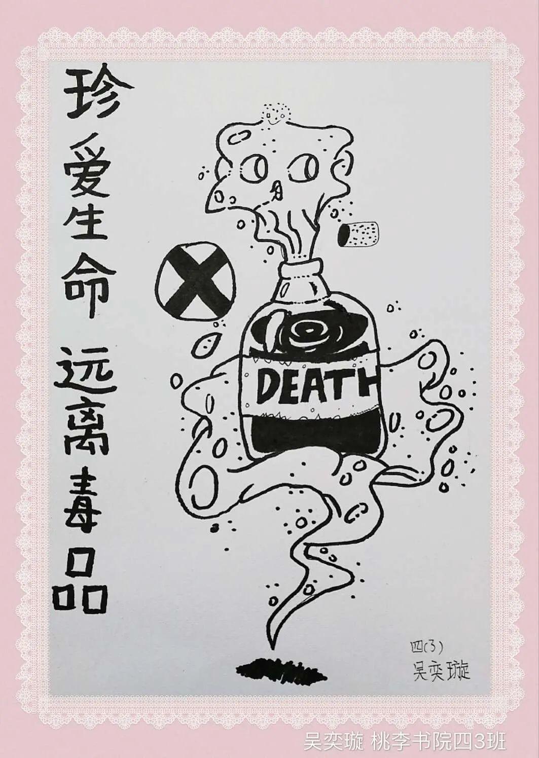 拒绝毒品宣传画图片