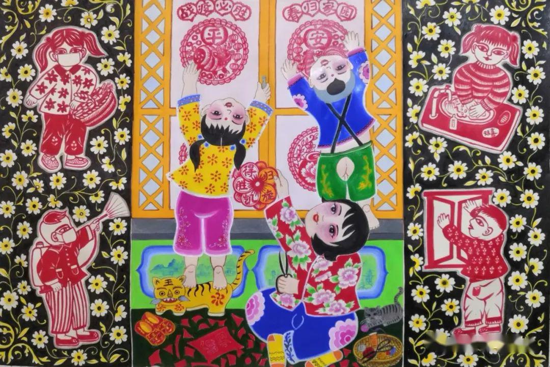 东方艺坛▎张先花以艺战疫作品欣赏