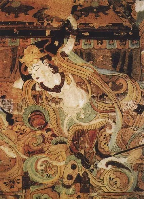 敦煌飞天：凌空翱翔，体态优美的天人飞仙_中国