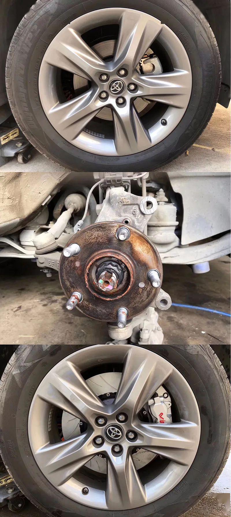 新产品七座suv玩改装丰田汉兰达升级vinic六活塞套装