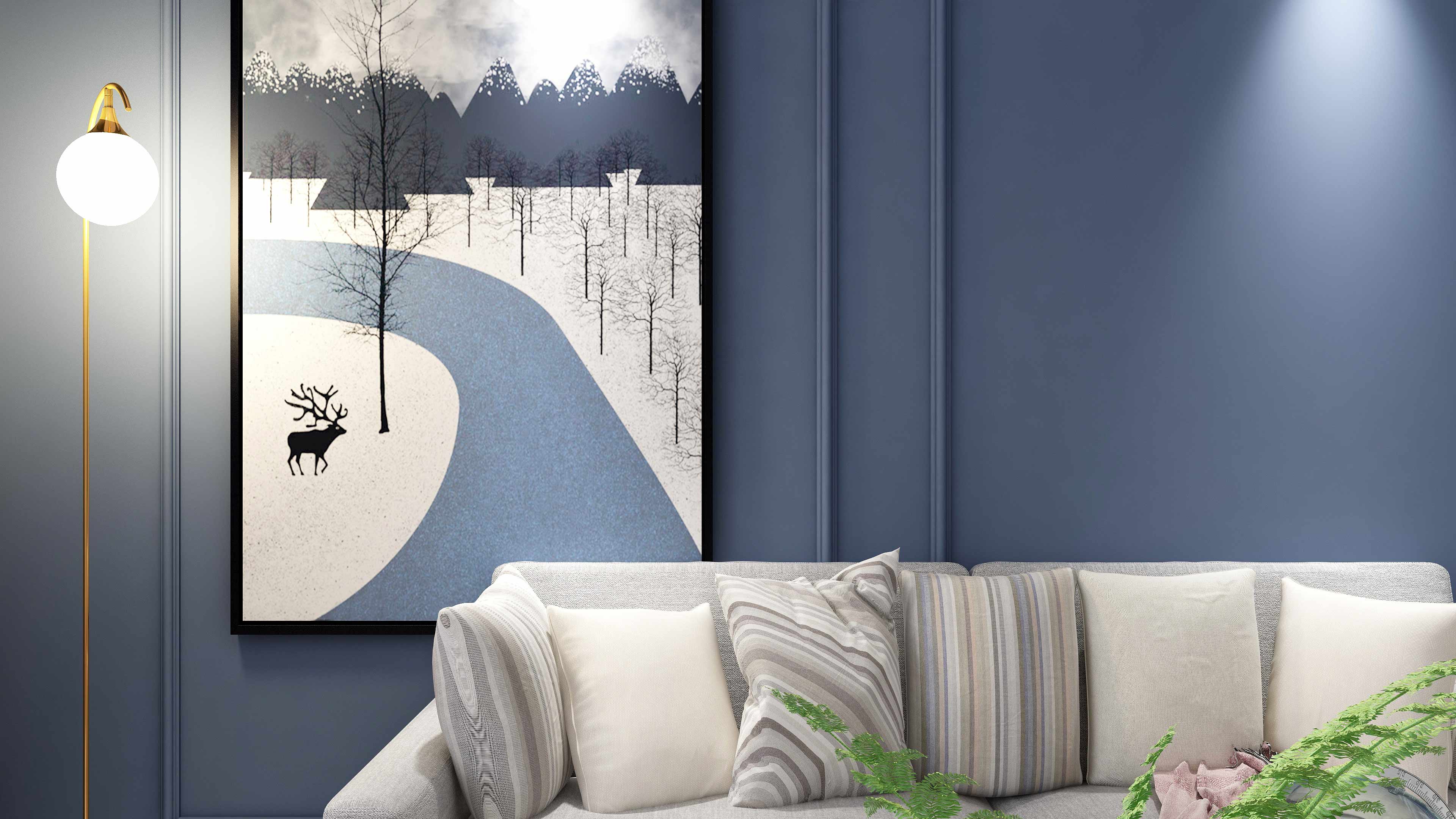 118㎡治愈系小三居,简约时尚高颜值,实力满足你对家的幻象!