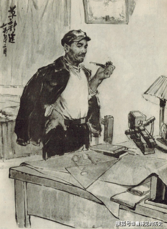 原创为革命开矿70年代山西阳泉工人画选浓浓时代感