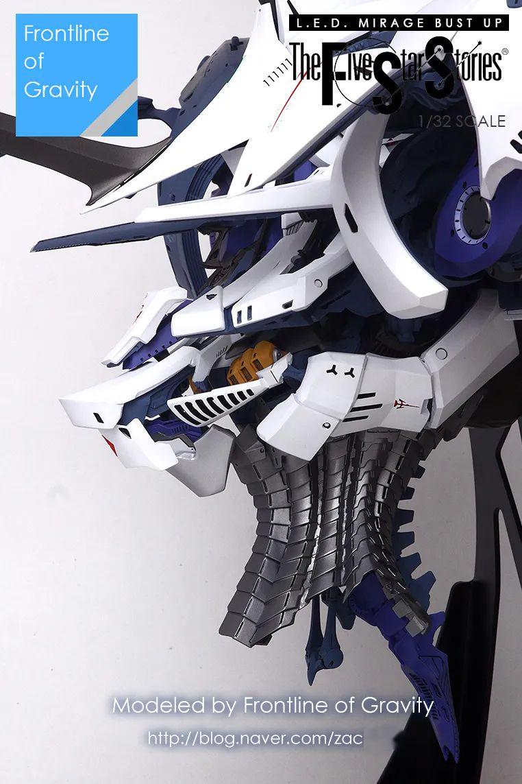 132雷德幻象胸像半身批甲半身内构