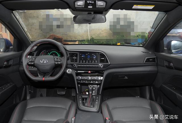 北京现代2019款领动实拍颜值比过菲斯塔一看内饰思域乐了