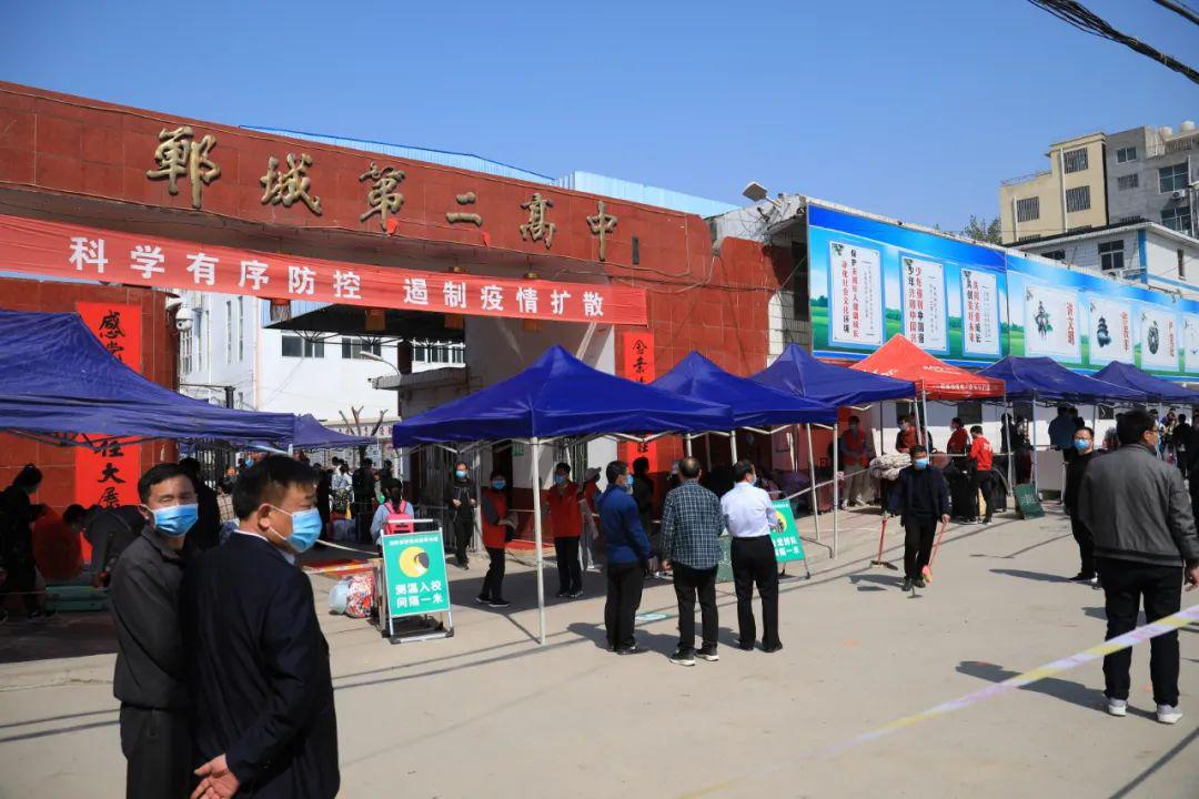 为复学护航 | 郸城县第二医健集团县中医院助力校园疫情防控工作