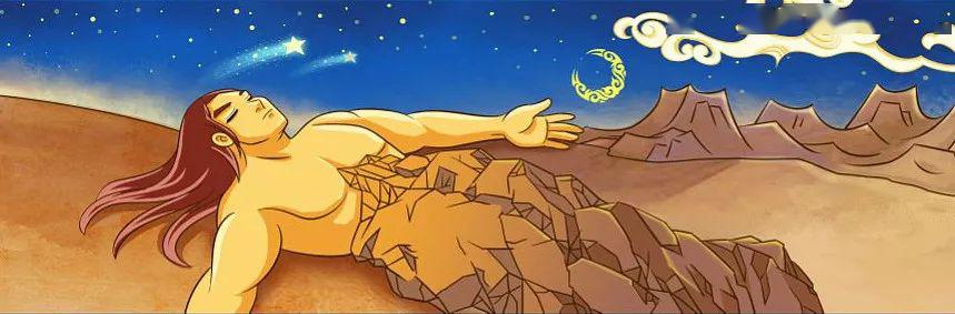 有个叫盘古的巨人,在这混沌之中,一直睡了一万八千年.